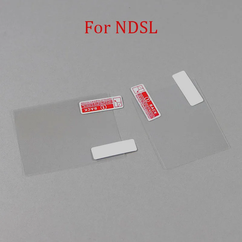 YUXI 1 pieza de película protectora transparente HD superior inferior para NDSI NDSL para 2DS 3DS 3DS LL XL nuevo 3DS XL LCD para Switch Lite Protector de pantalla - imagen 4