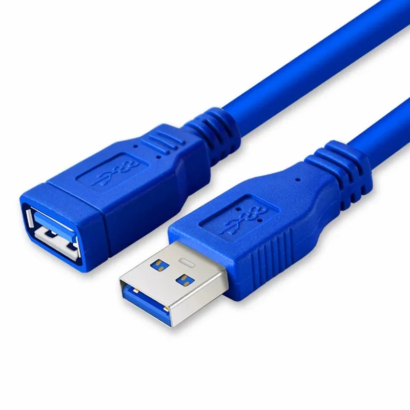 Cable USB 3.0 Macho a Hembra Azul 5 Gbps Transferencia Rápida - imagen 5