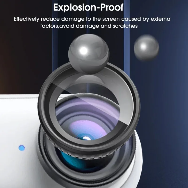Cubiertas protectoras de lentes de cámara mejoradas para Insta360 GO 3S, películas de vidrio templado, protector de lentes de cámara, accesorios para cámaras de vídeo de acción - imagen 5
