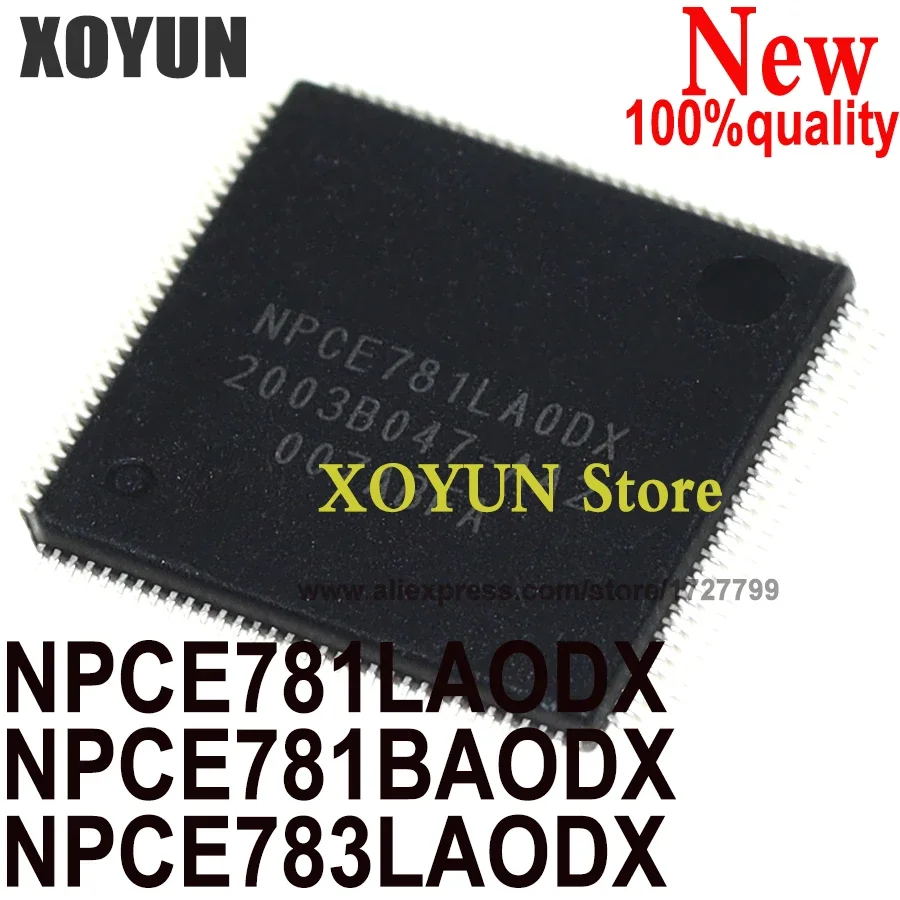 100% nuevo NPCE781LAODX NPCE781BAODX NPCE783LAODX NPCE781LA0DX NPCE781BA0DX NPCE783LA0DX QFP-128