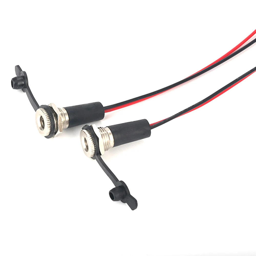 Conector de soldadura de montaje en Panel, adaptador de DC-022B con tuerca a presión, 10A, IP68, resistente al agua, 5,5x2,1 MM, 5521/5525 DC - imagen 2