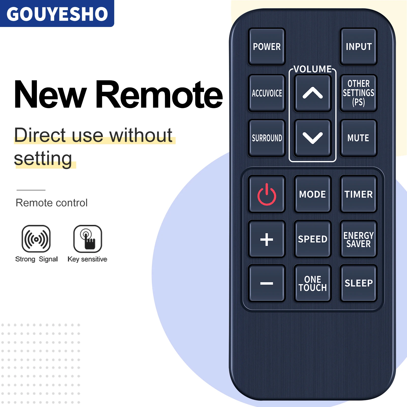 Nuevo Control remoto para barra de sonido Zvox Audio AccuVoice AV203 AV201 AV257 AV150 AV157