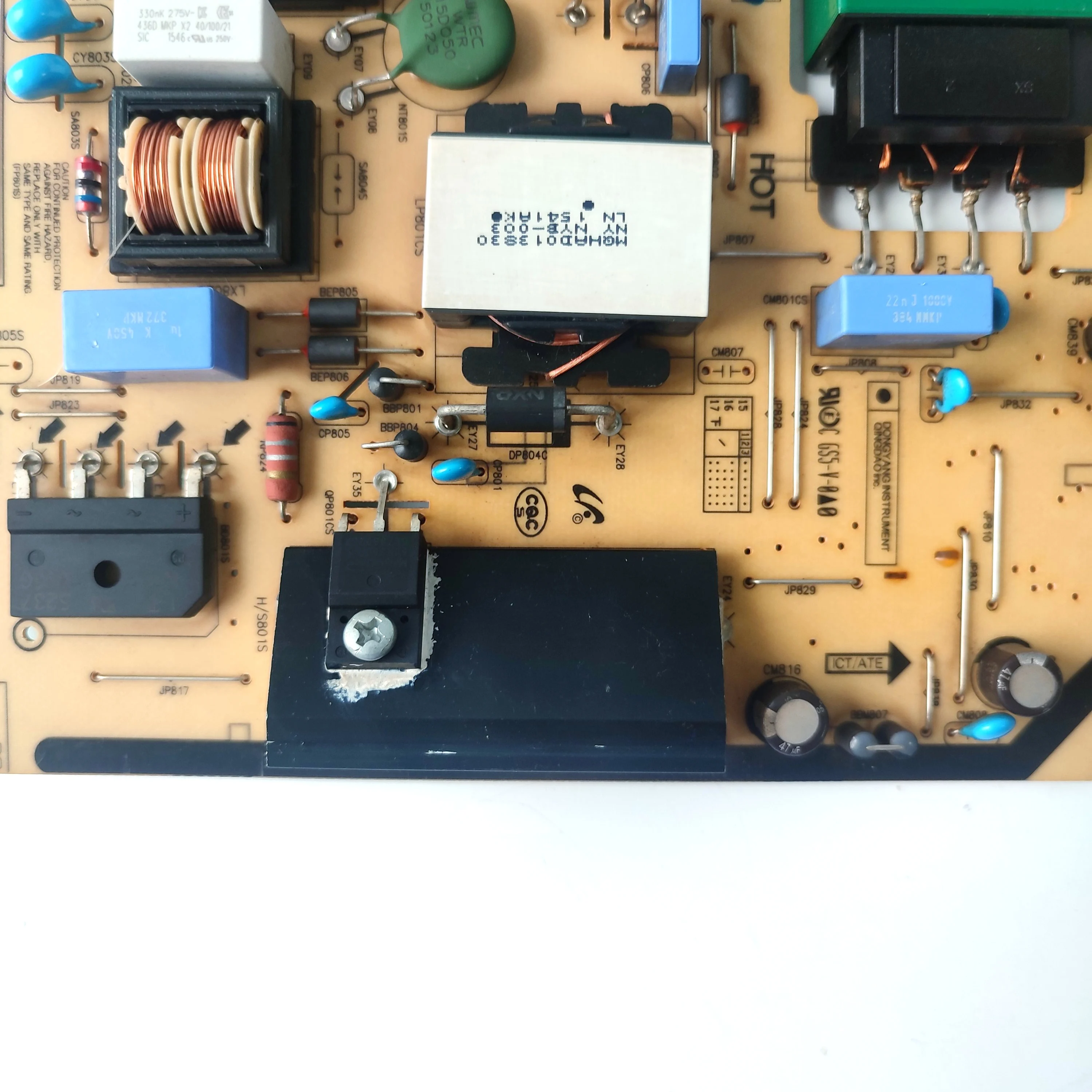 Placa de fuente de alimentación BN44-00852A, accesorio para televisor HG40EE590SK UA40J5200A UE48J5000A UN43J5202A, buena prueba, BN44-00852C = L48MSF-FDY, BN4400852 - imagen 4