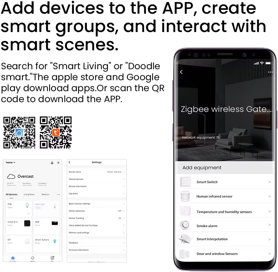 Tuya Zigbee 3.0 Hub Inteligente Compatible Alexa y Google Assistant - imagen 4