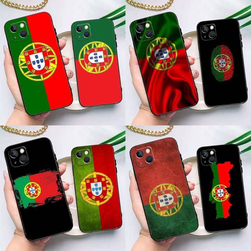 Funda con bandera de Portugal para Samsung Galaxy M20 M11 M31 M35 M55 M15 M32 M16 M36 M56 M54 M23 M52 M34 M14 M13 M53