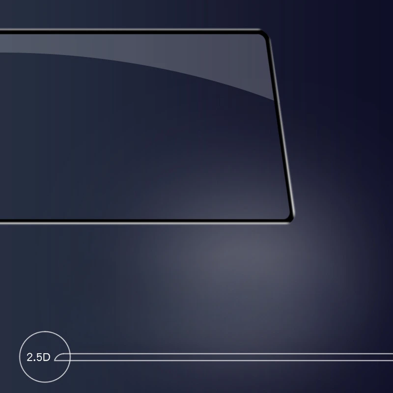 Vidrio Templado 2.5D para Samsung Galaxy A15, Protector de pantalla transparente, borde negro, cubierta completa, película protectora - imagen 5