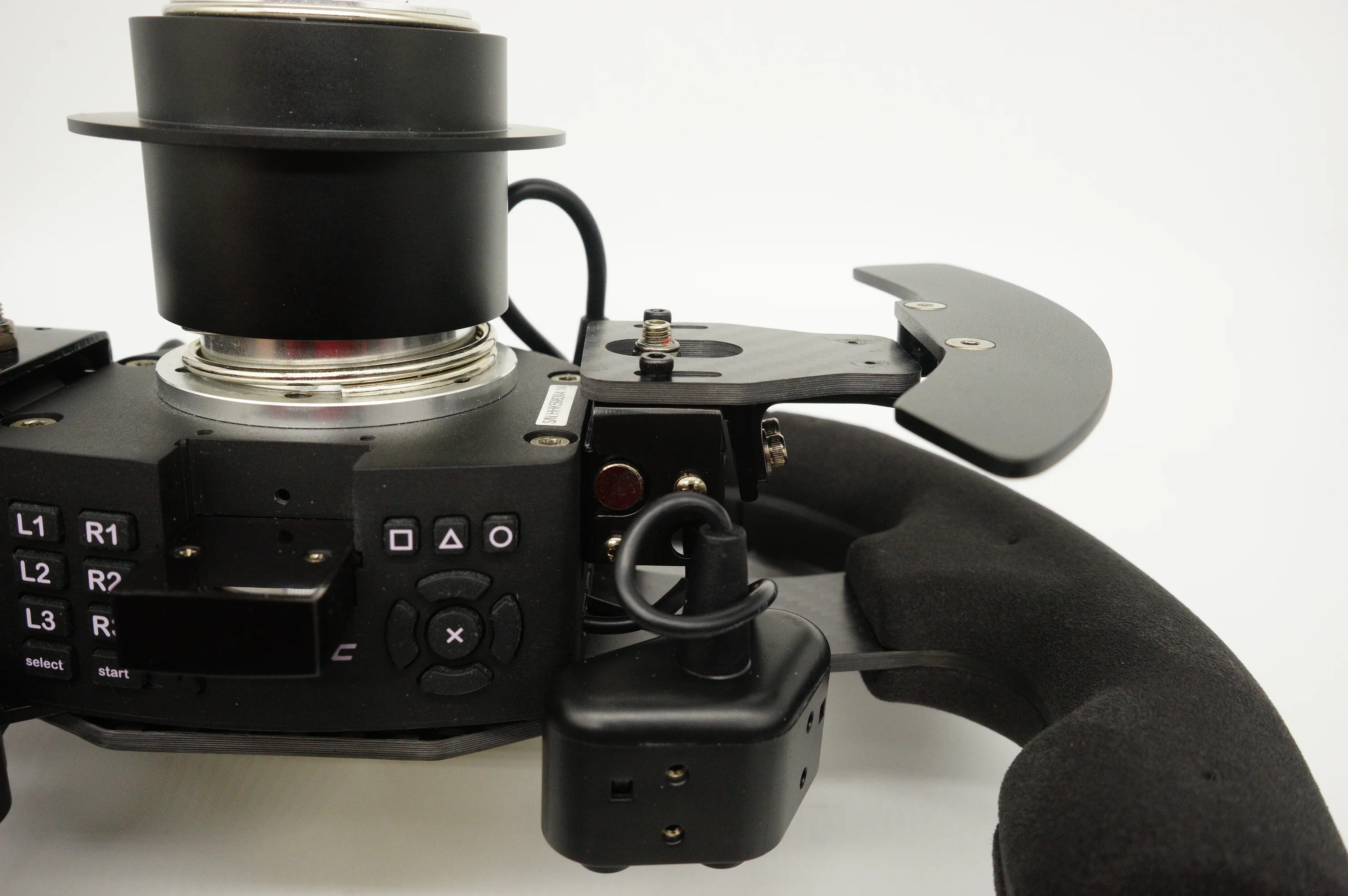 SIMPUSH FANATEC ClubSport Universal Hub fibra de carbono palanca de cambios de paleta magnética modificación mod - imagen 2