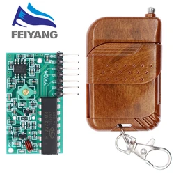 Kit Mando Inalámbrico 315 MHz IC 2262/2272, 4 Canales