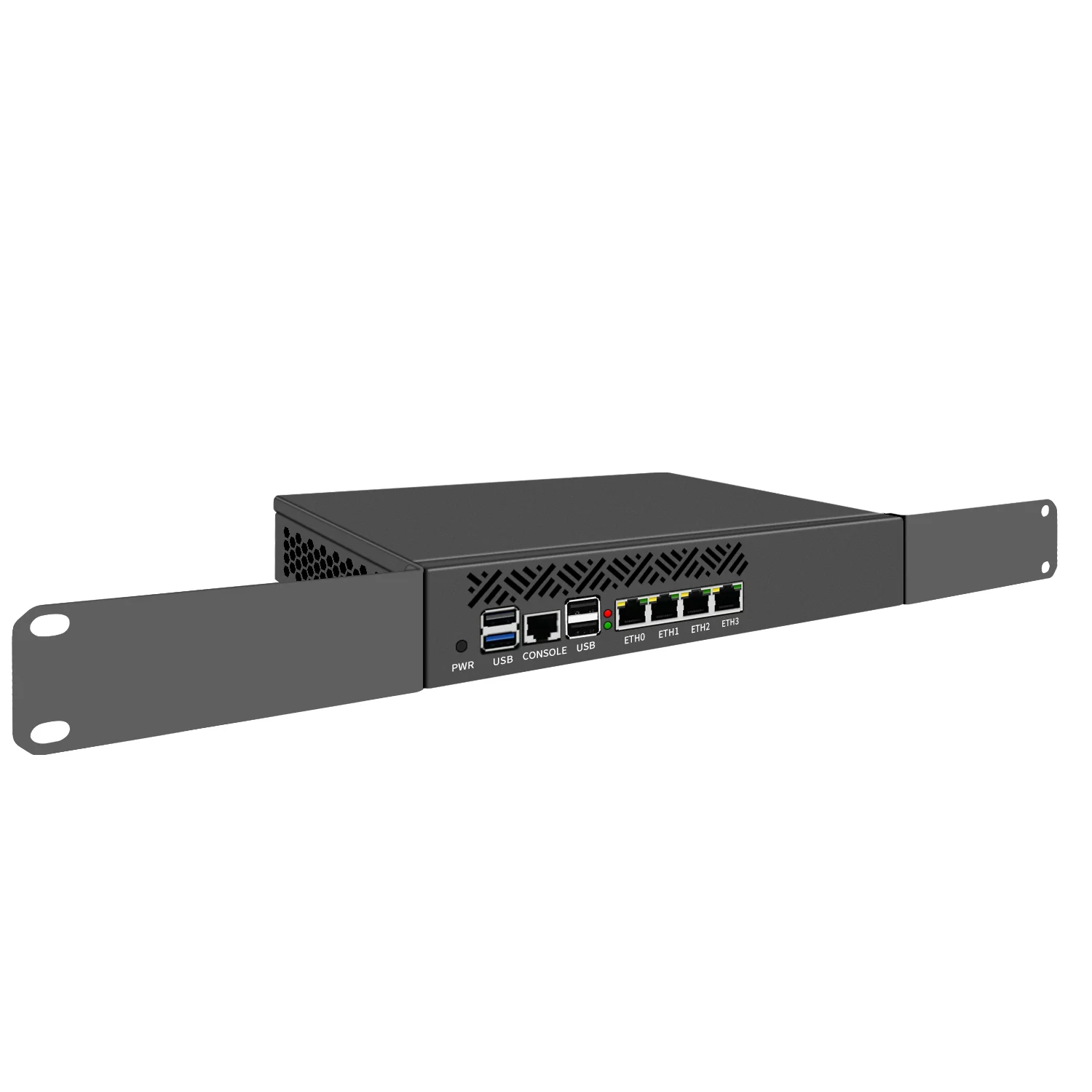 Aparato de red de montaje en rack de escritorio Intel Serie N 4 puertos 2.5GbE I226V construye firewall VPN servidor doméstico OTS-1264N4L - imagen 2