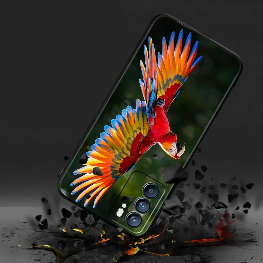 Animado de gato conejo oso funda de teléfono para Oppo A54 A53 A52 A9 A15 A76 A74 A57 A31 encontrar X6 Pro X5 Reno8 Reno7 Reno6 Pro 5G - imagen 3