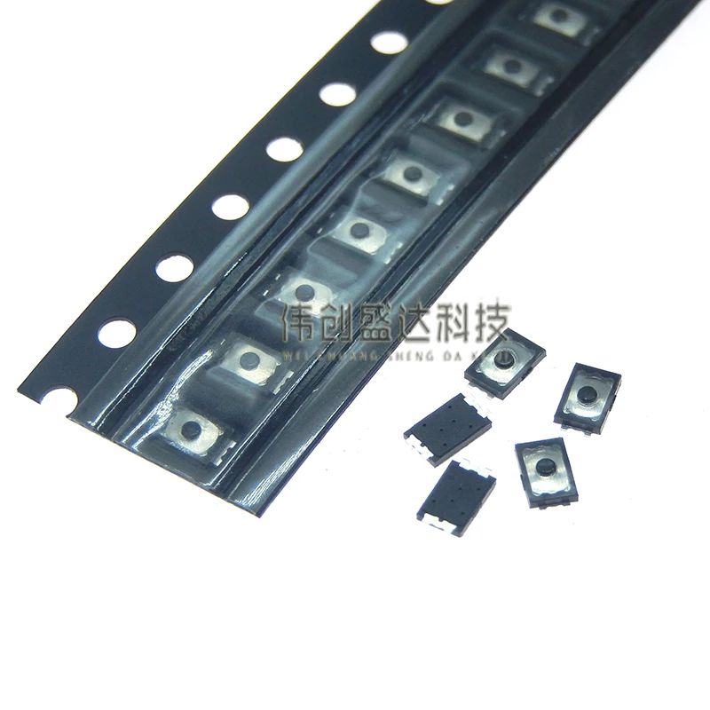 20/50/100 Uds 2x3x0,6 U interruptor de botón táctil tacto 4 pines Micro interruptor SMD Mini película delgada interruptor táctil de luz - imagen 3
