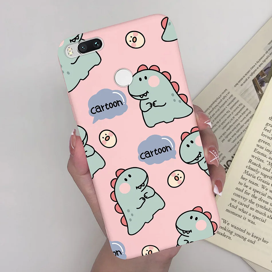 Funda para Xiaomi Mi A2 A 2 Lite A1 A 1 MiA2 MiA1 dibujos animados TPU silicona parachoques funda trasera suave para Xiaomi Mi 5X 6X funda de teléfono - imagen 5