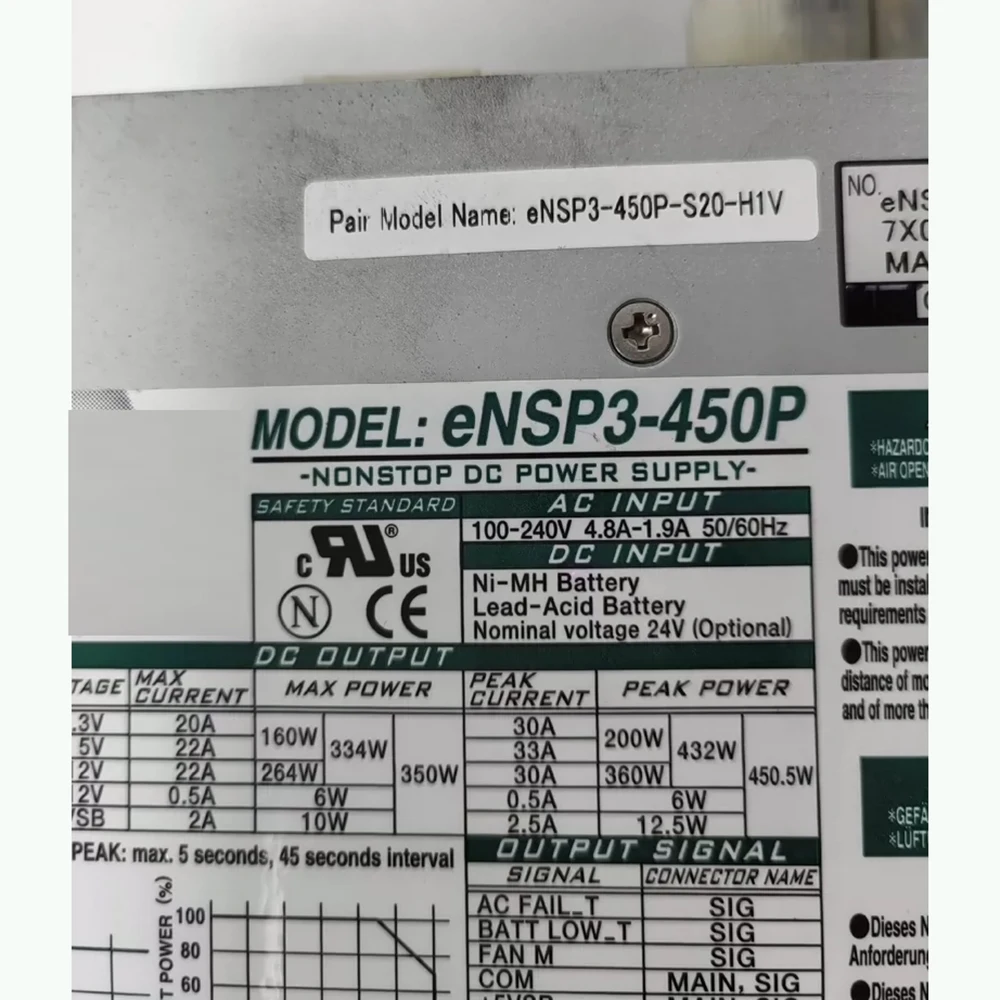 eNSP3-450P fuente de alimentación eNSP3-450P-S20-H1V - imagen 3