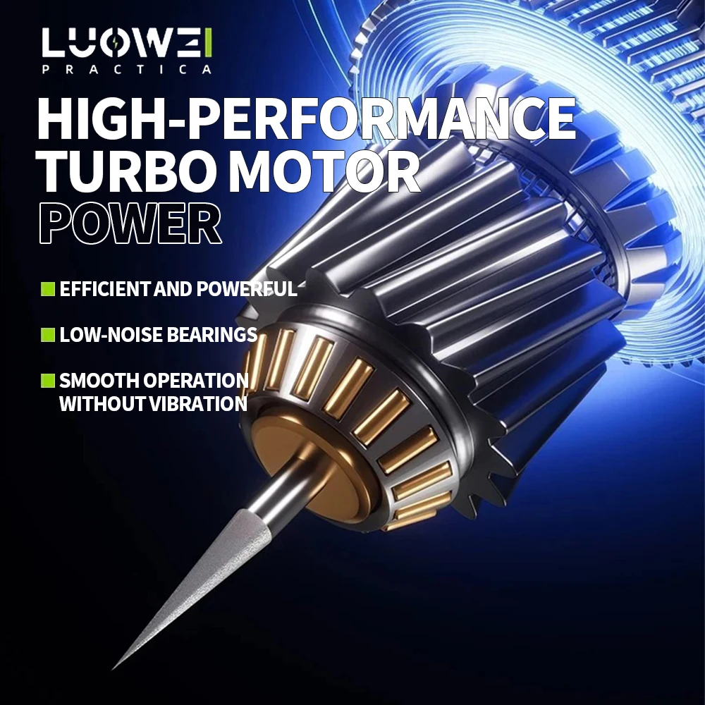 LUOWEI LW-P4 pluma de pulido de alto par para reparación de teléfonos móviles y tabletas placa base PCB Chip CPU herramienta de corte de pulido de marco - imagen 2