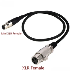 Cable Audio Mini XLR 3 Pines – Blindaje Aluminium para Micrófono