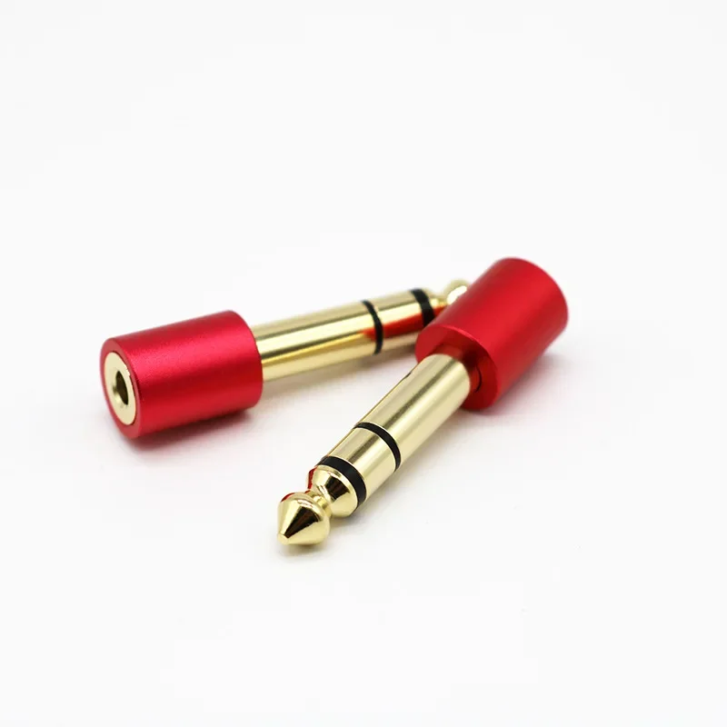 Adaptador de Audio 6,5 a 3,5, adaptador de micrófono, convertidor de caja de Audio para auriculares, enchufe macho a hembra de 6,5mm a 3,5mm - imagen 4