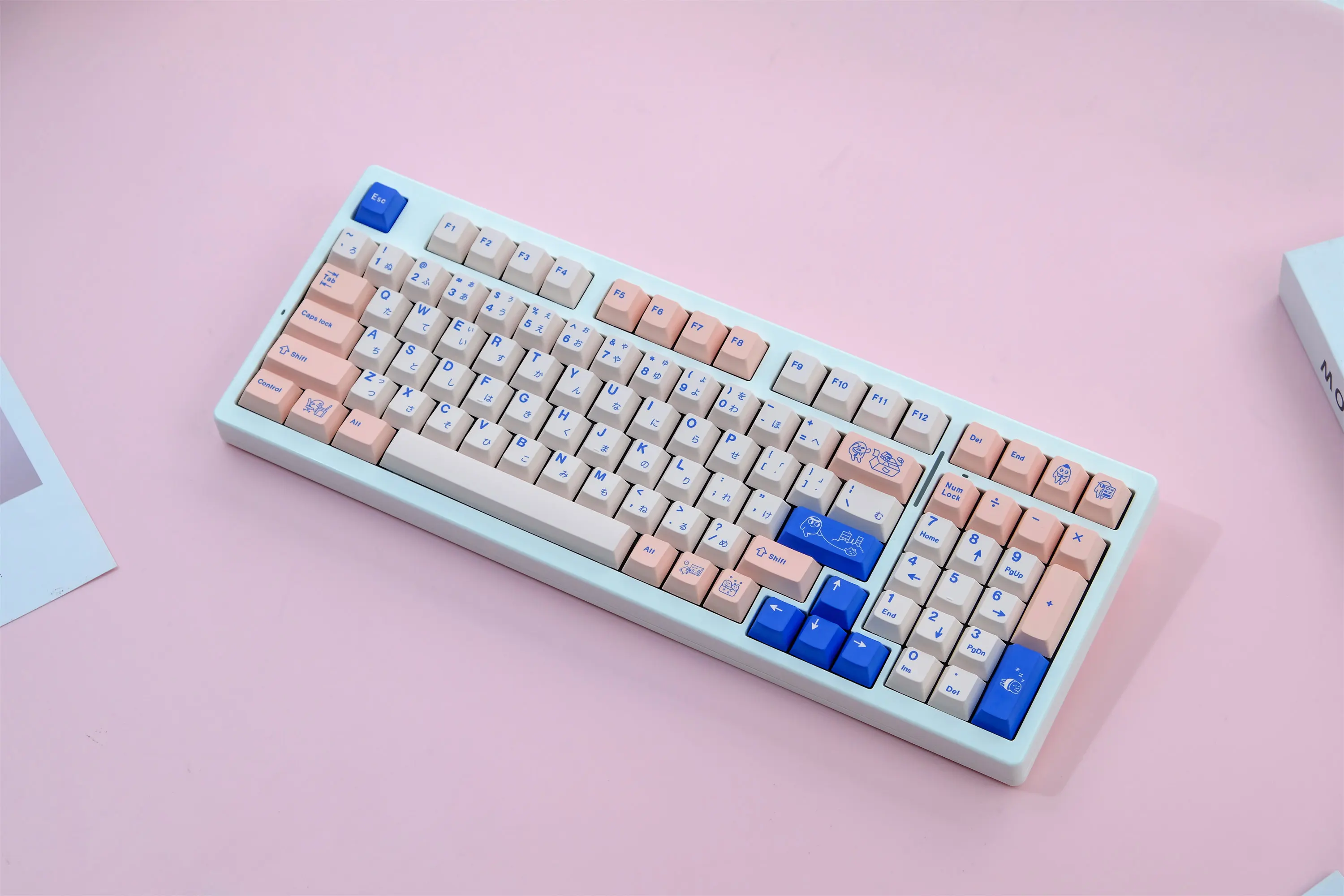 GMK-teclas PBT para teclado mecánico, accesorio con 129 teclas, perfil de cereza, DYE-SUB, personalizado - imagen 2