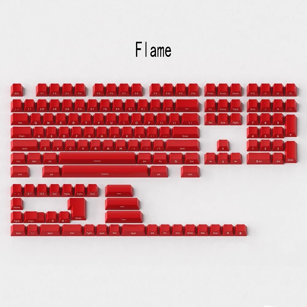 Juego de teclas Daye Clone GMK, rojo, azul, samurái, clásico, azul, WOB BOW, ABS, doble disparo, a prueba de luz, estampado lateral Cherry Profle, 1 Juego - imagen 2