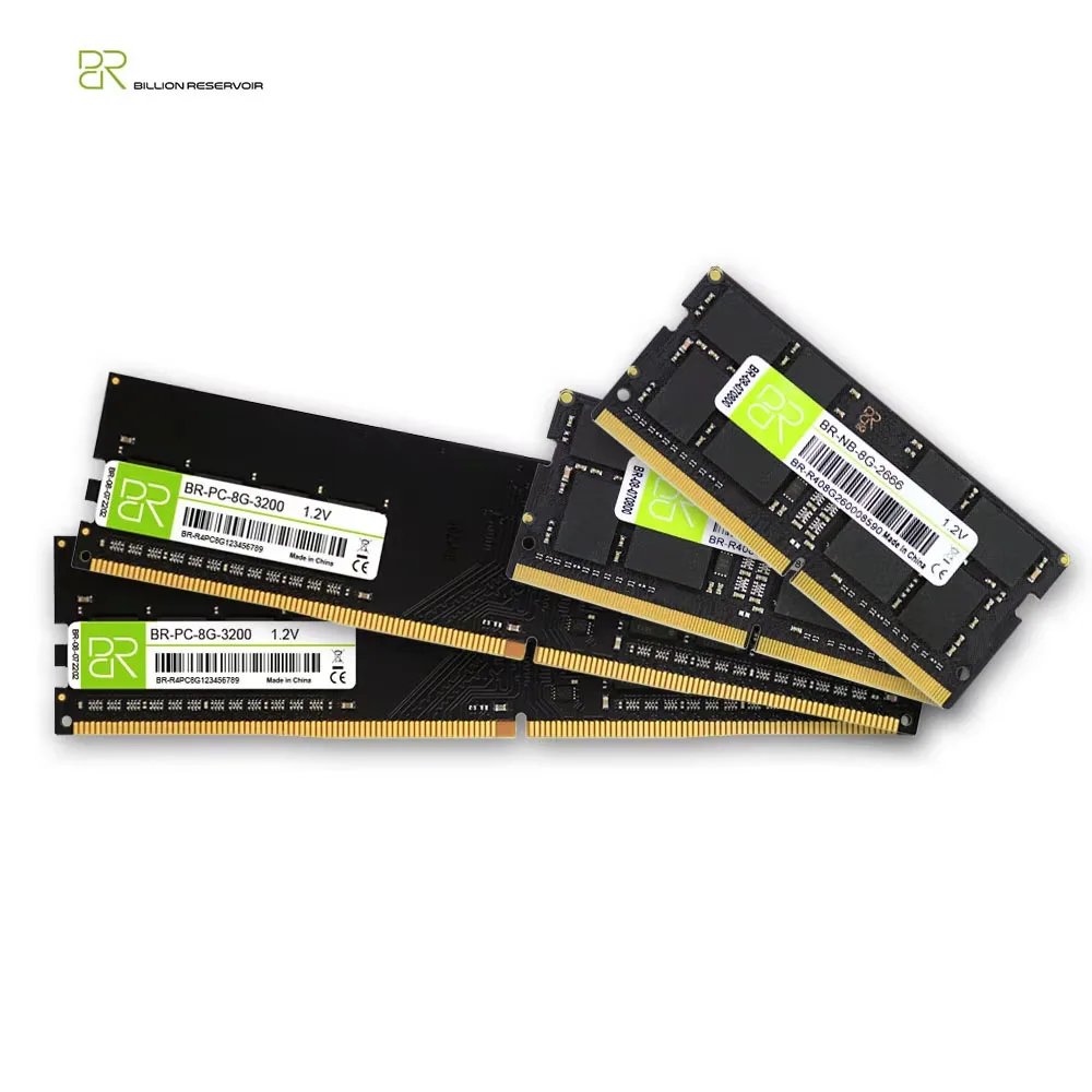 BR DDR4 Ram escritorio DDR4 16gb 32gb 3200Mhz RAM DDR3 8gb 1600Mhz memoria para ordenador portátil PC4 RAM de escritorio memoria ram ddr4 - imagen 2