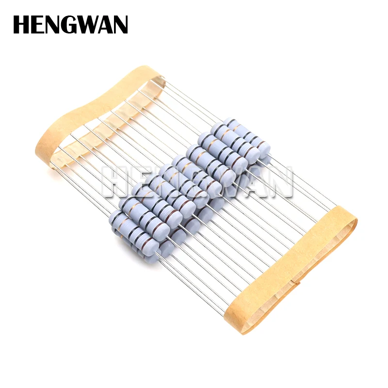 20 piezas 2W 5% resistencia enrollada de alambre resistencia de bobinado de fusible 0.1R 0,05 0,1 0,22 0,33 0,47 0,5 1 2,2 3 4,7 5,1 6,8 10 22 47 51 100 ohm - imagen 4