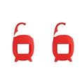 2pcs Red