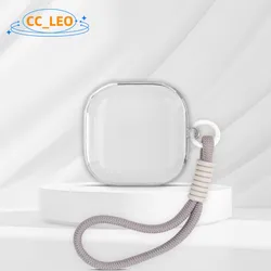 Anker Soundcore Liberty 5 – Funda Transparente Antigolpes con Cordón