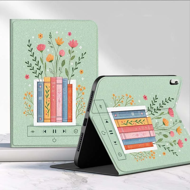 Tendencia estantería arte creativo para iPad Pro Mini 1 2 3 4 5 6 7 7ta generación 12,9 10,5 13 11 7,9 8,3 M4 pulgadas funda para tableta - imagen 2