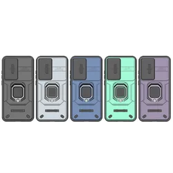 Funda Redmi Turbo 4 Pro con Anillo Soporte y Diseño Slide