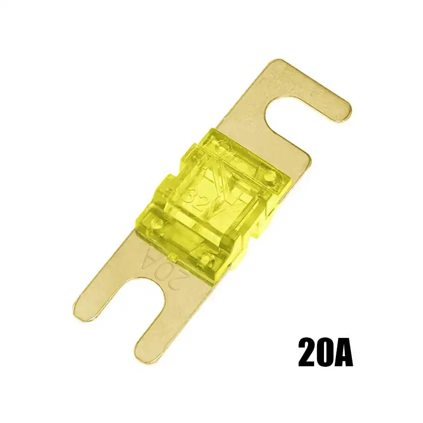 1/5/10 Uds ANL fusibles en forma de U para coche Mini Audio estéreo para coche AFS fusible 20A 30A 40A 50A 60A 70A 80A 100A 125A 150A 32V fusible automático - imagen 4