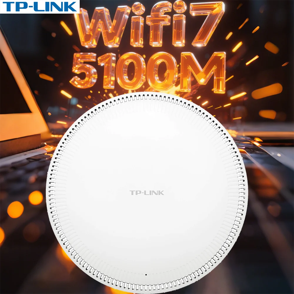TP-Link Wi-Fi7 BE5100 rango de punto de acceso de techo inalámbrico AP 5G enrutador amplificador de señal POE Wifi repetidor punto de acceso