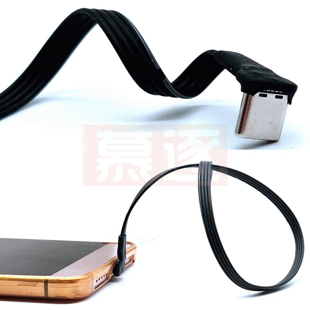 Duttek-Cable de carga USB-C USB 3,1 tipo C macho a MICRO USB (Mini B) Hembra, convertidor, 0,3 m, 0,5 m - imagen 3