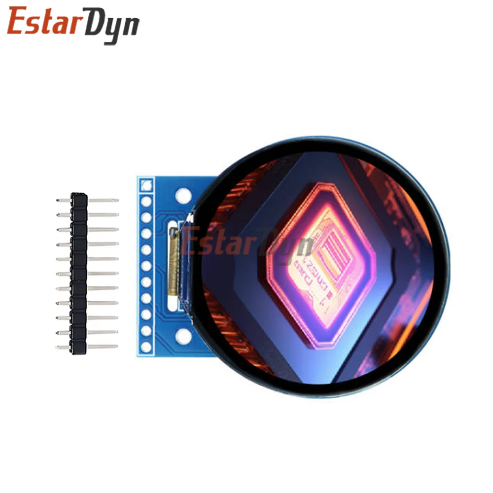 EstarDyn pantalla LCD TFT redonda de 1,53 pulgadas 360x360 ST77916 interfaz QSPI pantalla a Color para reloj inteligente DIY - imagen 3