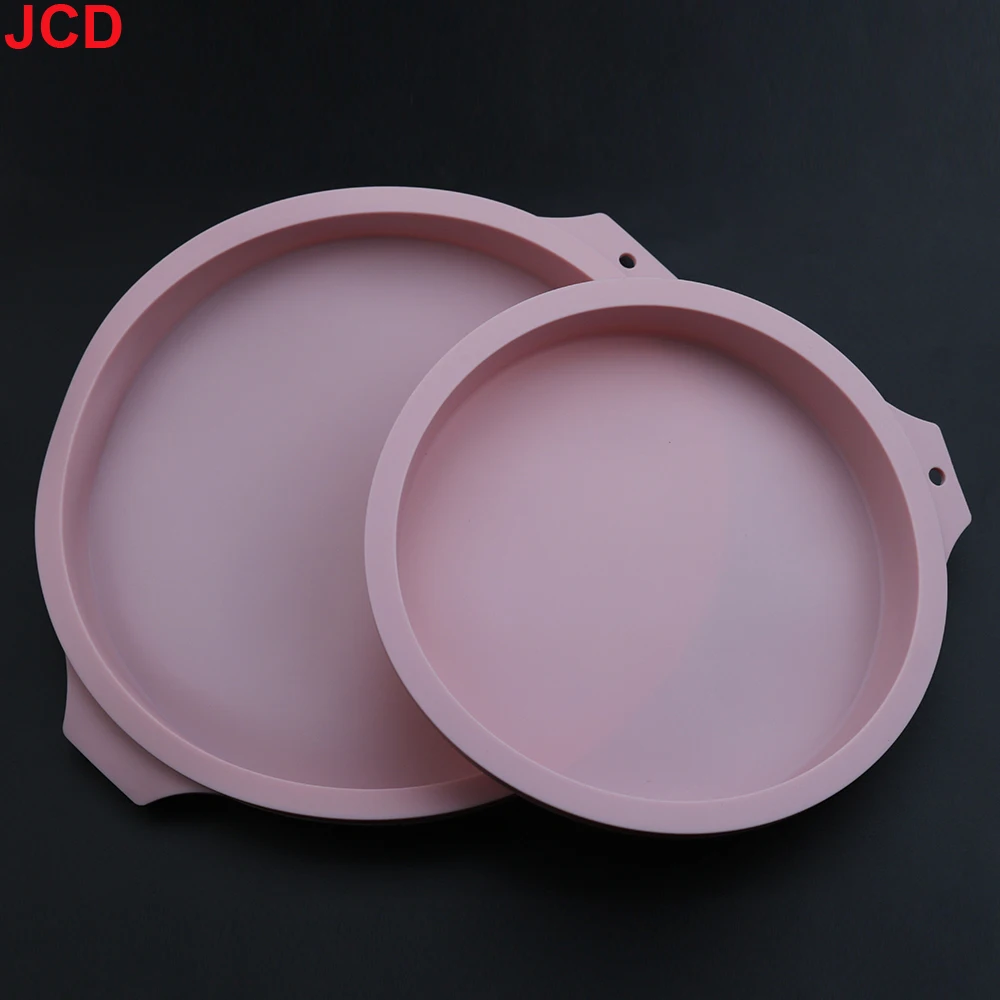 JCD-bandeja para hornear de 1 piezas y 6/8 pulgadas, molde de silicona Circular en forma de corazón, de arcoíris, para cocina, DIY - imagen 5