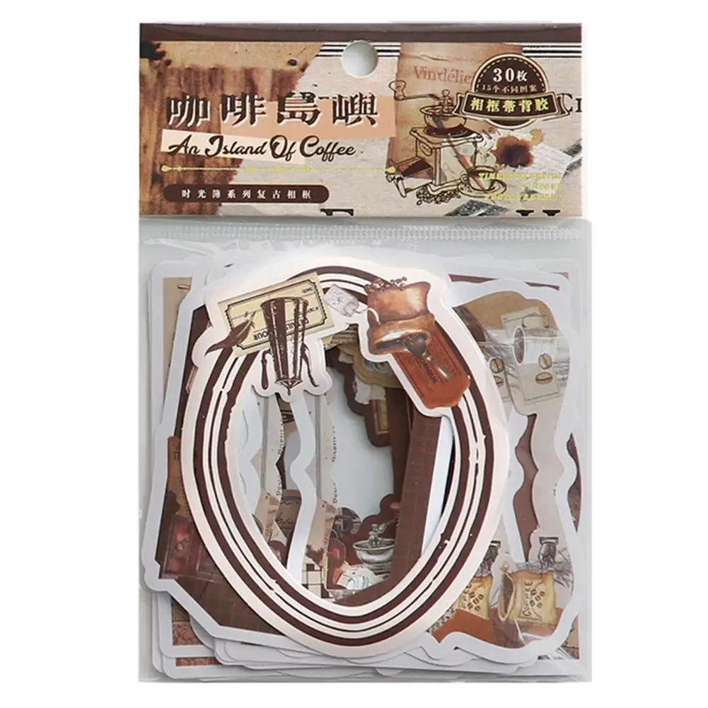 Pegatina autoadhesiva de Color brillante para manualidades, pegatina de diario de larga duración, accesorios de papelería - imagen 4