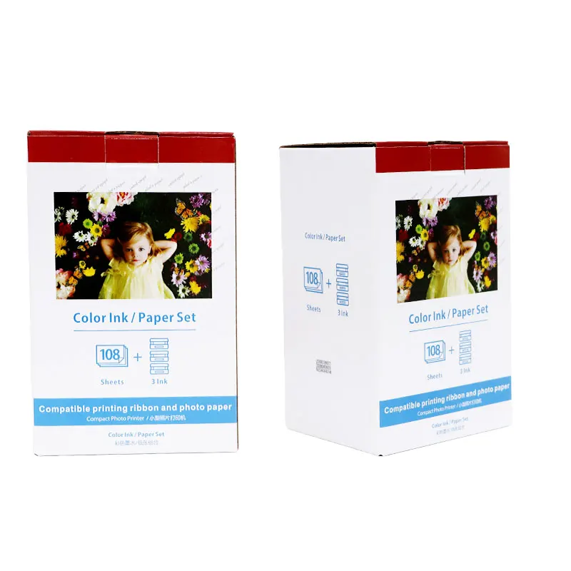 Adecuado para CP100 CP900 CP910 CP1200 CP1300 CP1500 cinta de impresora KP-108IN KL-108IN KP-36IN KL-36IN papel fotográfico de 5 pulgadas y 6 pulgadas - imagen 4