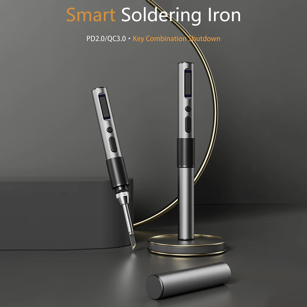 Soldador eléctrico MINI65, pluma de soldadura de temperatura constante ajustable, fuente de alimentación PD, máquina de soldadura, 65W