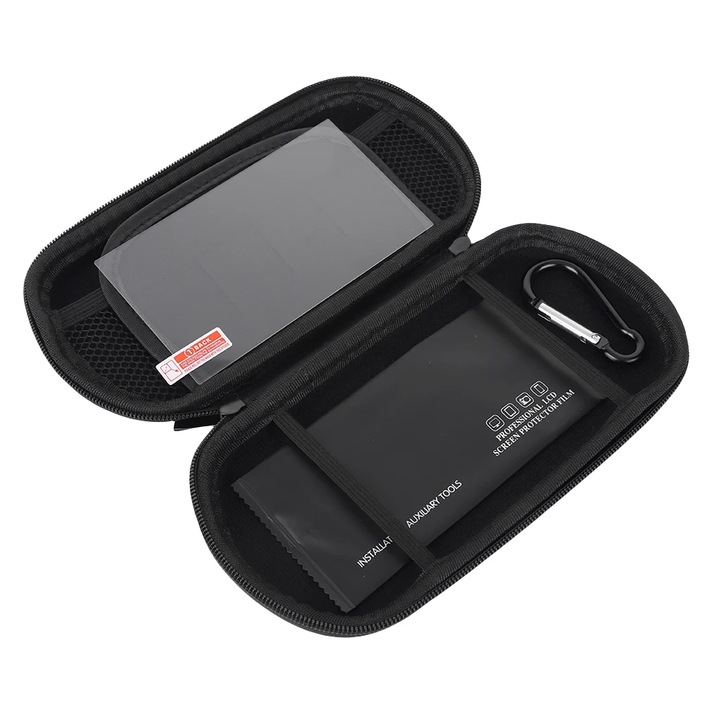 Estuche rígido de transporte para consola de juegos de mano, carcasa dura antiarañazos, a prueba de polvo, impermeable, almacenamiento para triple Smart Pro EVA - imagen 4