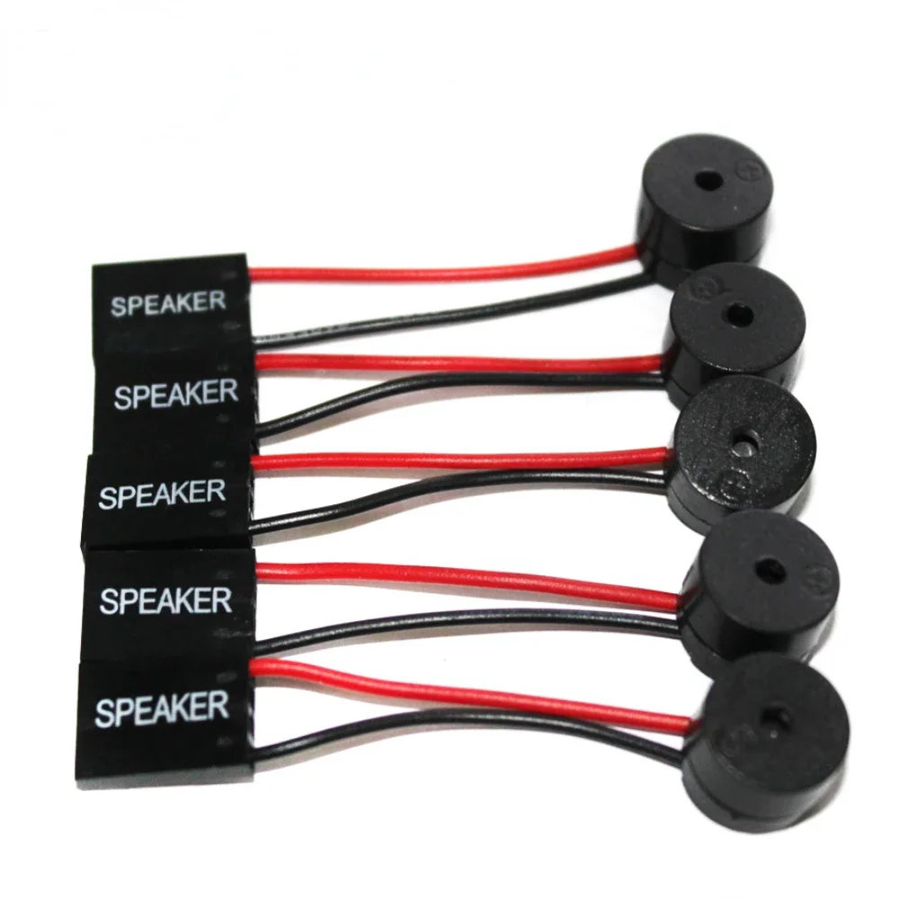 Mini altavoz con enchufe, Kit de altavoces en miniatura para PC, BIOS y placa base, altavoz de ordenador, placa base, Kit de altavoces con alarma de pitido, 10/20 piezas - imagen 4