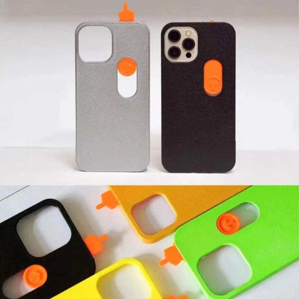 Funda de teléfono para iphone 15 Pro 15 Pro Max, divertida funda deslizante de silicona con estampado 3D de dedo medio para teléfono con tarjeta deslizante - imagen 3
