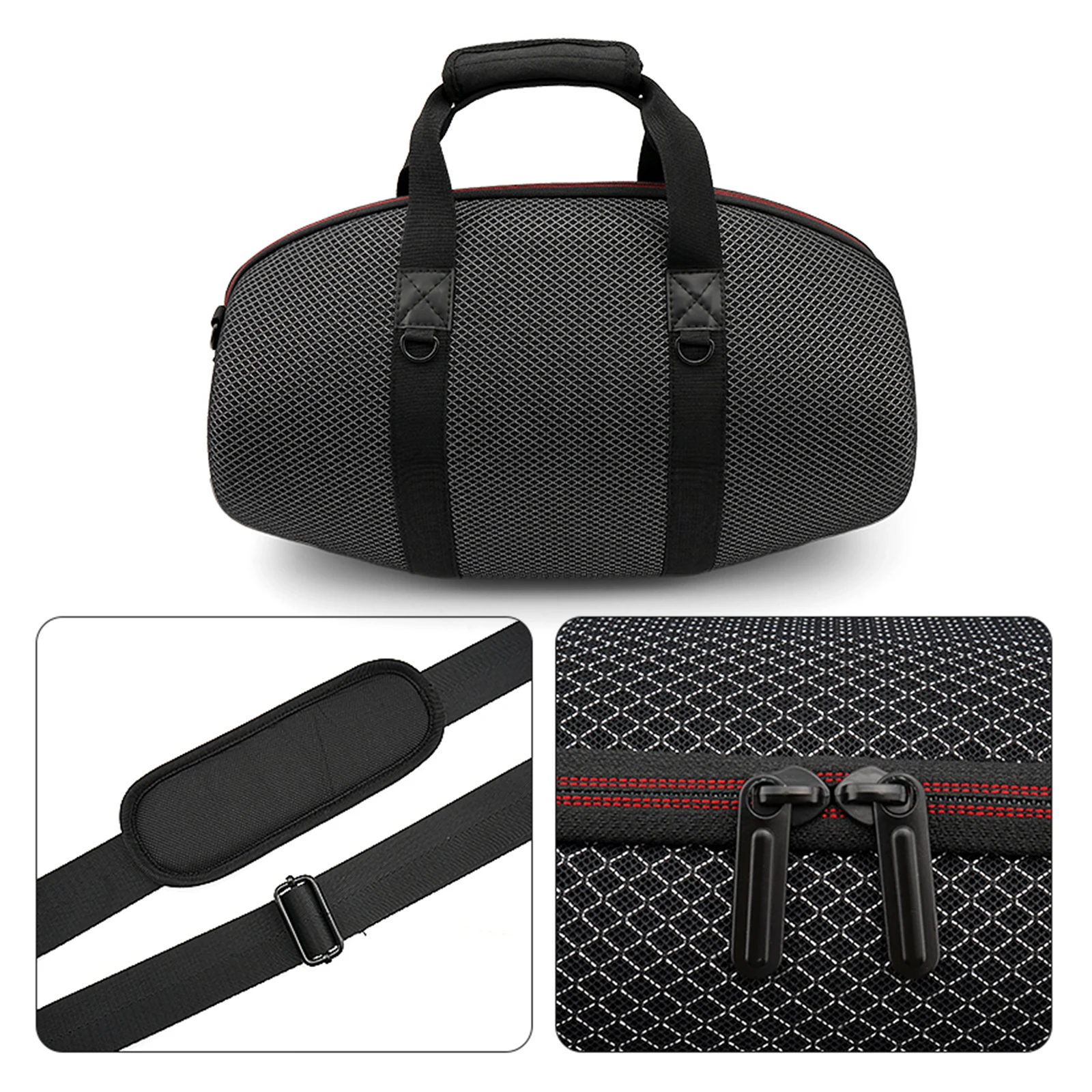 Bolsa de transporte de viaje portátil con correas ajustables, bolsa de almacenamiento portátil, caja de almacenamiento de Audio portátil a prueba de golpes para JBL Boombox 4