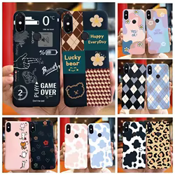 Para Xiaomi Mi 8 SE funda con bonito patrón de gelatina fundas de teléfono contraportada para Xiaomi Mi 8 Lite Mi8 Mi 8 SE parachoques de silicona suave TPU