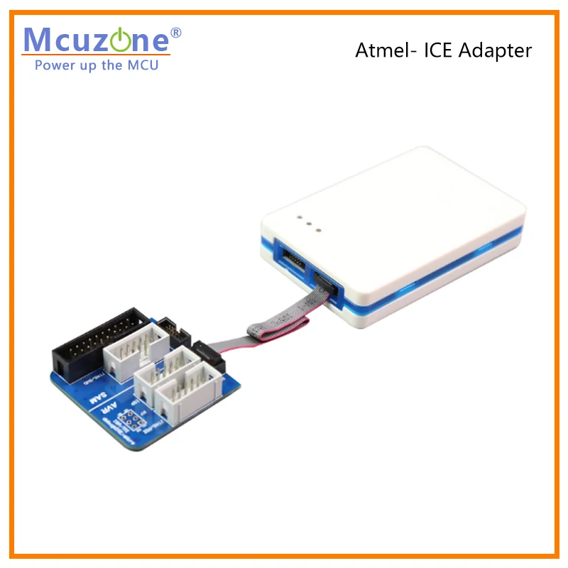 Mcuzone-placa adaptadora Atmel ICE 1,27 a 2,54 AVR(ISP JTAG PDI TPI) SAM(JTAG SWD), Kit adaptador de ATATMEL-ICE-ADPT, Envío Gratis - imagen 4