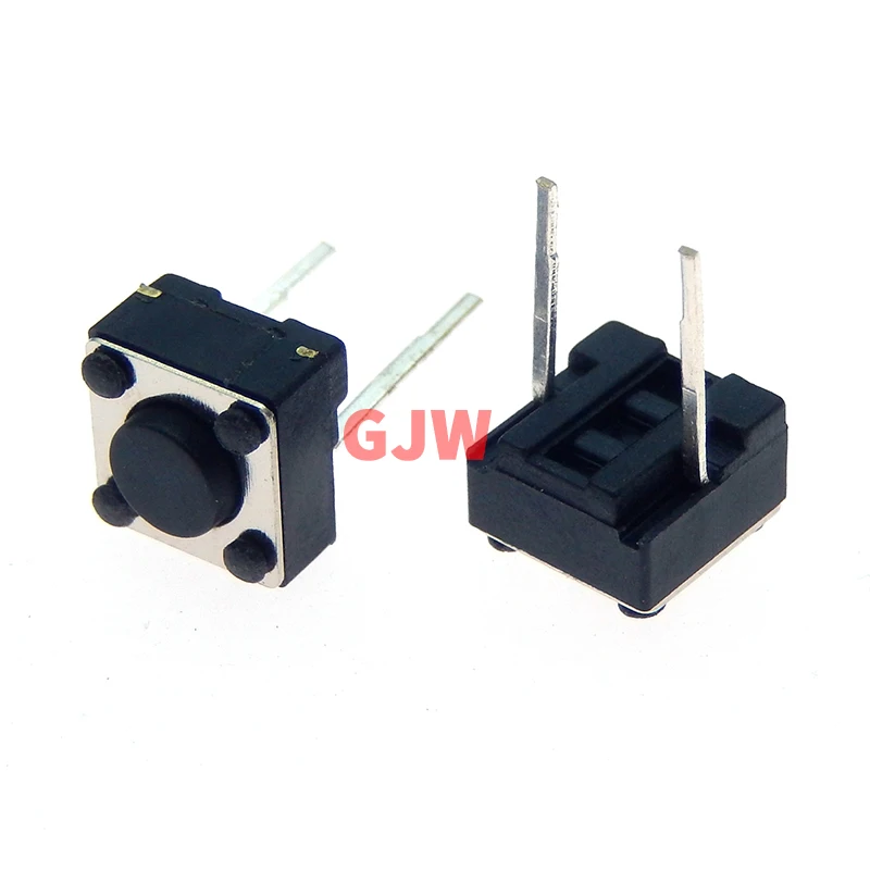 20 unidades de Interruptor táctil momentáneo, 6x64. pin medio de 2 pines, 3/5/6/7/8/9/10mm, 6x6x4,3mm, 5mm, 6mm, 7mm, 8mm, 9mm, 10mm - imagen 2