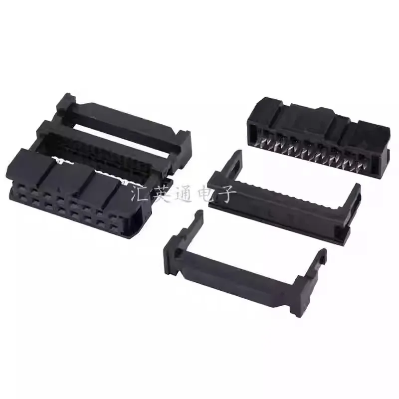 10 Uds cabezal de prensado FC cabezal de Cable de 2,54mm enchufe JTAG FC-6P/8P/10/12P/16/20/26/34/40/50/60/64Pin - imagen 4