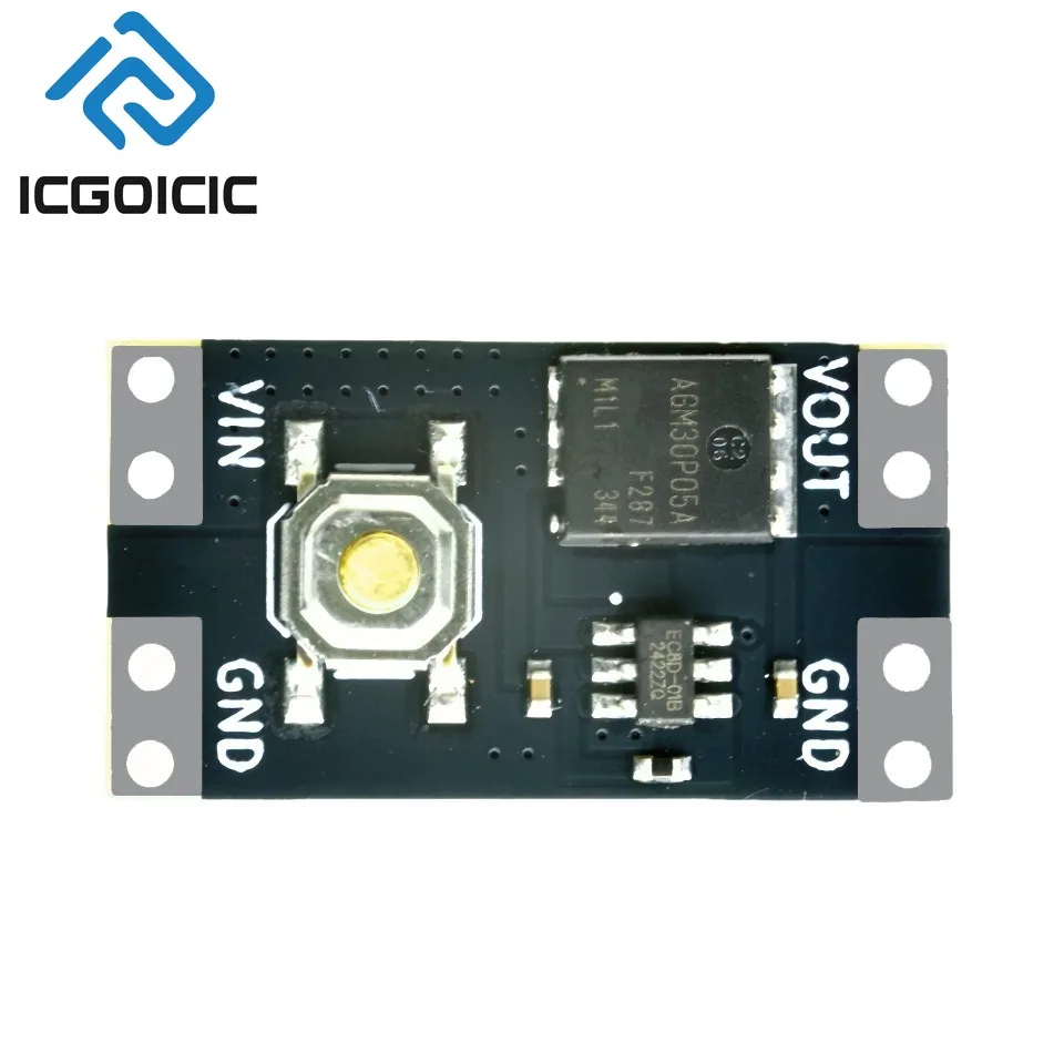 1-10 Uds XL-10AL XL-10AH botón de enlace único biestable Micro módulo de interruptor de una sola tecla 3,5-5,4 V 4,5-26V 300nA 1,3uA carga 10A baja potencia - imagen 4