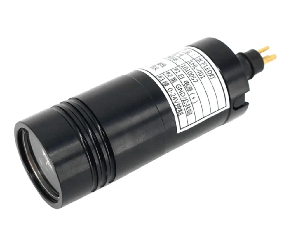 LHL-401 Luz subacuática Cámara ROV Luz suplementaria de agua Profundidad de agua 1000 m Luz de buceo impermeable de aguas profundas
