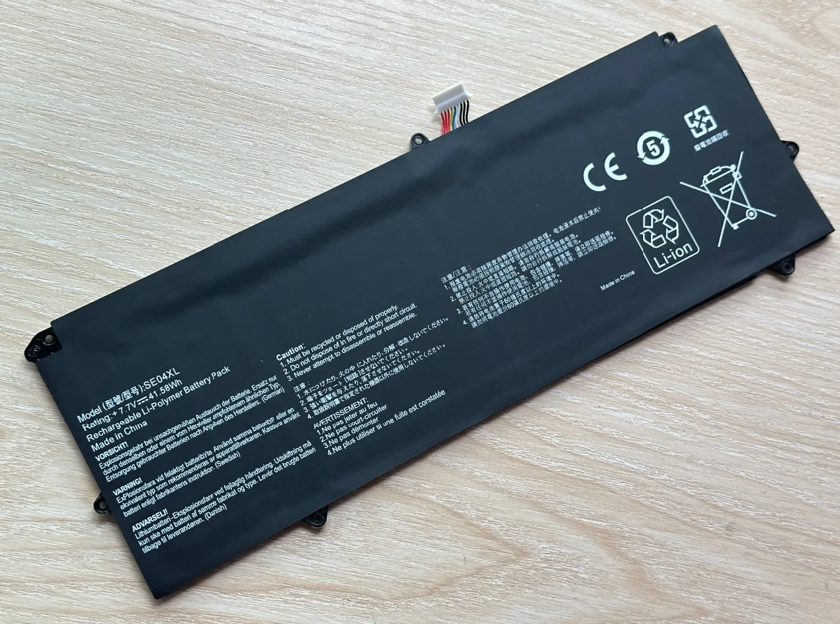 Batería para portátil SE04XL para HP Pro X2 612 G2 860708 -855 860724 -2B1 860724 -2C1 HSN-ID6C HSTNN-DB7Q 7.7V 41.58Wh 5400mAh - imagen 2