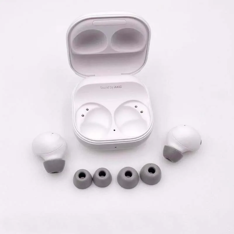Espuma viscoelástica para Samsung Galaxy Buds2 Pro, almohadillas para auriculares, funda de esponja, copas para los oídos, auriculares intrauditivos, puntas, 2 unids/par - imagen 3