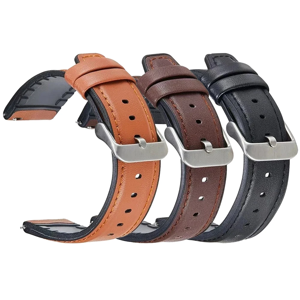 Correa Huawei Watch GT6 Pro Cuero y Silicona para GT5 y GT4 - imagen 3
