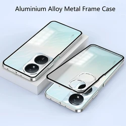Funda Huawei Honor X7B Antigolpes Aluminio y Trasera Acrílica